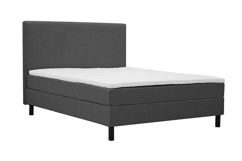 Dream Komplett Sängpaket 160x200 cm Slät Sänggavel - Mörkgrå - Möbler - Säng - Komplett sängpaket