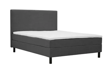 Dream Komplett Sängpaket 160x200 cm Slät Sänggavel - Mörkgrå - Möbler - Säng - Komplett sängpaket