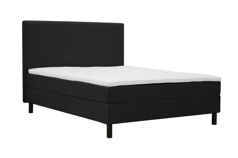 Dream Komplett Sängpaket 160x200 cm Slät Sänggavel - Svart - Möbler - Säng - Komplett sängpaket