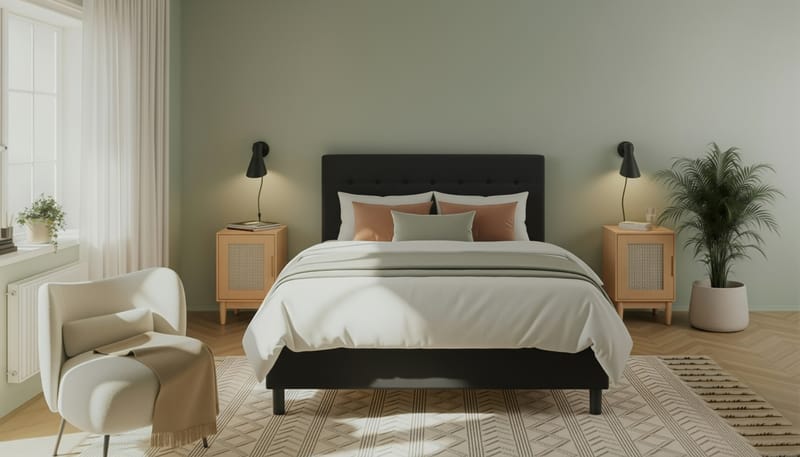 Dream Komplett Sängpaket 160x200 cm - Svart - Möbler - Säng - Kontinentalsäng