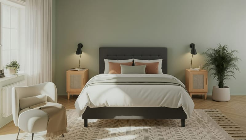 Dream Komplett Sängpaket 160x200 - Mörkgrå - Möbler - Säng - Kontinentalsäng