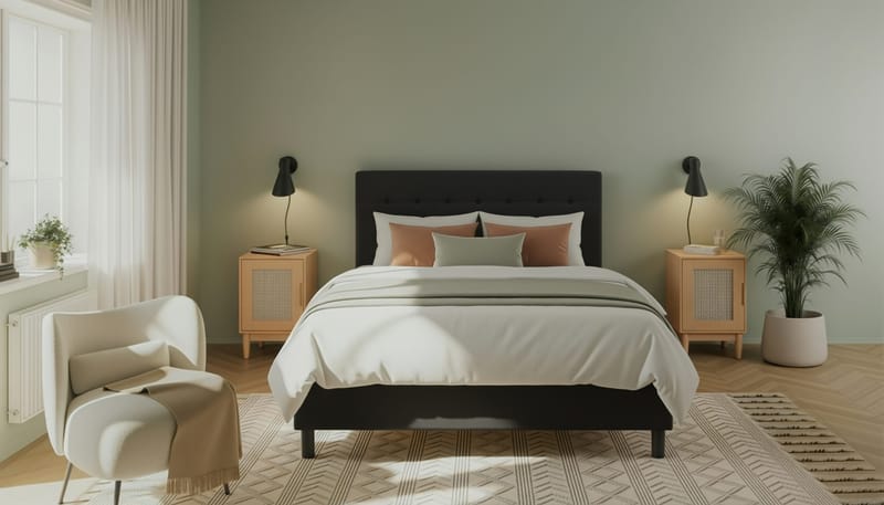 Dream Komplett Sängpaket 160x200 - Svart - Möbler - Säng - Kontinentalsäng