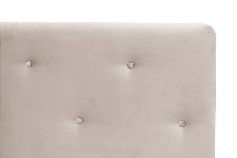 Dream Komplett Sängpaket 180x200 cm Assymetriska knappar - Beige - Möbler - Säng - Kontinentalsäng