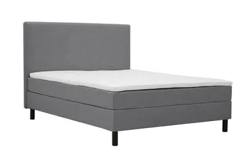 Dream Komplett Sängpaket 180x200 cm Slät Sänggavel - Grå - Möbler - Säng - Komplett sängpaket