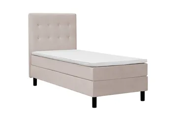 Dream Komplett Sängpaket 90x200 cm Knappar - Beige - Möbler - Säng - Komplett sängpaket
