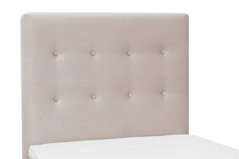 Dream Komplett Sängpaket 90x200 cm Knappar - Beige - Möbler - Säng - Komplett sängpaket