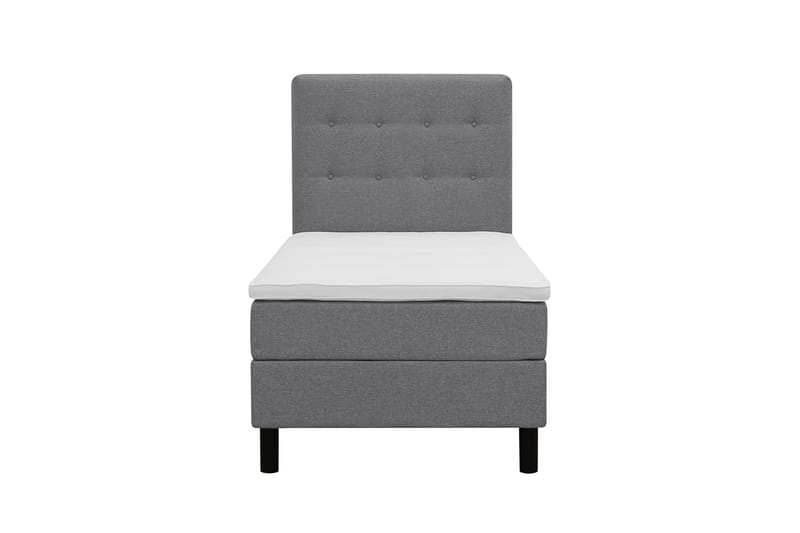 Dream Komplett Sängpaket 90x200 cm Knappar - Grå - Möbler - Säng - Kontinentalsäng