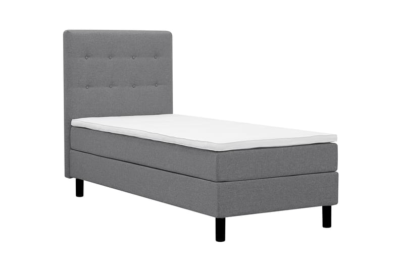 Dream Komplett Sängpaket 90x200 cm Knappar - Grå - Möbler - Säng - Kontinentalsäng