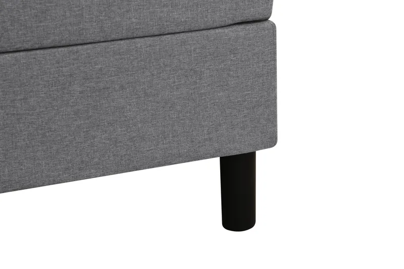 Dream Komplett Sängpaket 90x200 cm Knappar - Grå - Möbler - Säng - Kontinentalsäng