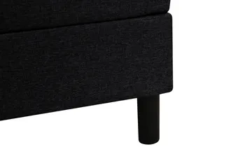 Dream Komplett Sängpaket 90x200 cm Knappar - Svart - Möbler - Säng - Komplett sängpaket