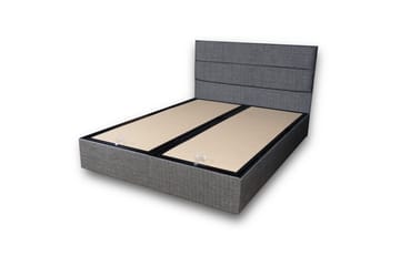 Dubbel Sängram & Sänggavel Argentu Grey - 150 x 200 x 38 cm - Möbler - Säng - Sängram & sängstomme