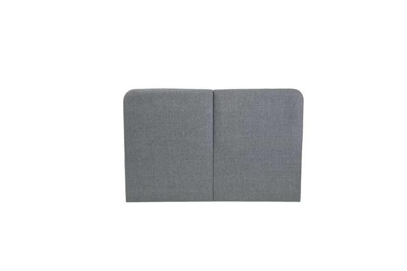 Dubbel Sängram & Sänggavel Harlee Grå - 180 x 38 x 210 cm - Möbler - Säng - Sängram & sängstomme