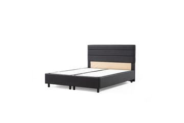 Dubbel Sängram & Sänggavel Sonyi Antracit - 150 x 110 x 200 cm - Möbler - Säng - Sängram & sängstomme