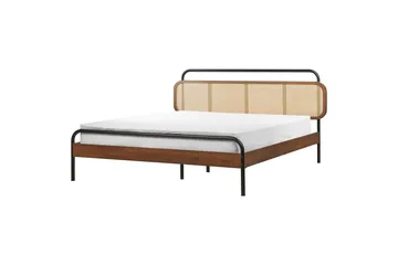 Dubbelsäng Boussicourt med lamellram 160x200 cm - 160x200 cm - Möbler - Säng - Sängram & sängstomme