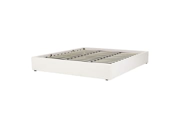 Dubbelsäng Dinan med lamellram Vit, 180x200 cm - Vit, 180x200 cm - Möbler - Säng - Sängram & sängstomme