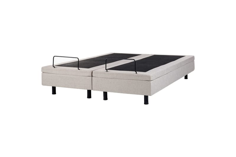 Dubbelsäng Duke Beige-Svart - Beige-Svart - Möbler - Säng - Sängram & sängstomme