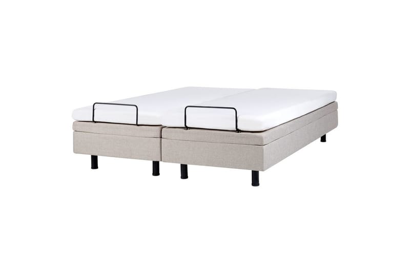Dubbelsäng Duke Beige-Svart - Beige-Svart - Möbler - Säng - Sängram & sängstomme