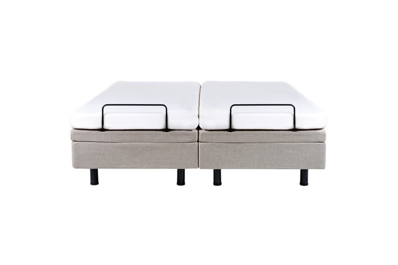 Dubbelsäng Duke Beige-Svart - Beige-Svart - Möbler - Säng - Sängram & sängstomme