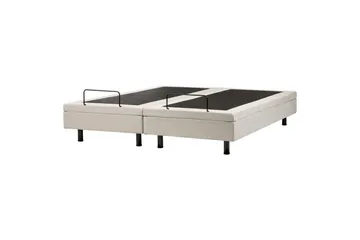 Dubbelsäng Duke II Beige-Svart, 180x200 cm - Beige-Svart, 180x200 cm - Möbler - Säng - Dubbelsäng