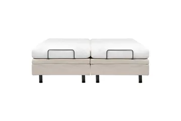 Dubbelsäng Duke II Beige-Svart, 180x200 cm - Beige-Svart, 180x200 cm - Möbler - Säng - Dubbelsäng