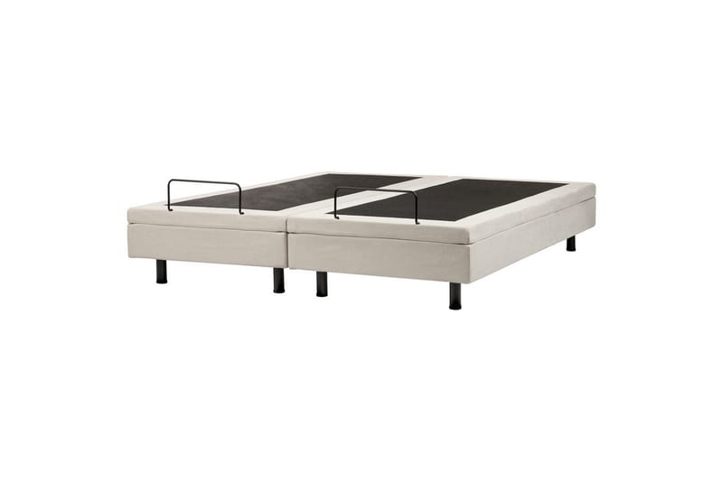 Dubbelsäng Duke II Beige-Svart, 180x200 cm - Beige-Svart, 180x200 cm - Möbler - Säng - Komplett sängpaket