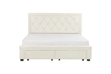 Dubbelsäng Lievin med förvaring 180x200 cm - 180x200 cm - Möbler - Säng - Sängram & sängstomme