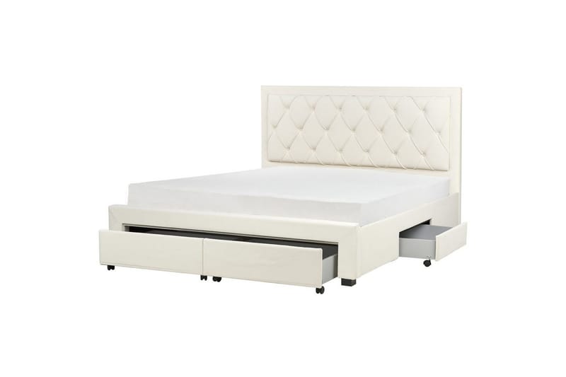 Dubbelsäng Lievin med förvaring 180x200 cm, 180x200 cm