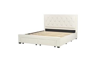 Dubbelsäng Lievin med förvaring 180x200 cm - 180x200 cm - Möbler - Säng - Sängram & sängstomme