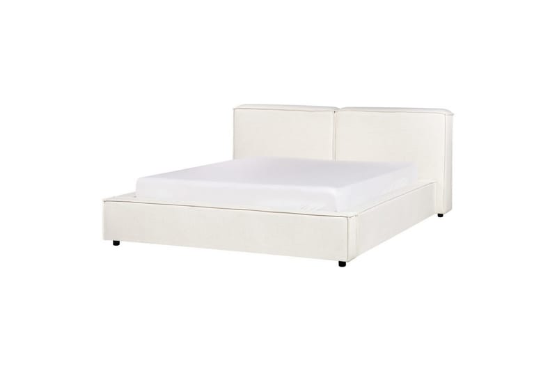 Dubbelsäng Linards med lamellram Vit, 160x200 cm - Vit, 160x200 cm - Möbler - Säng - Sängram & sängstomme