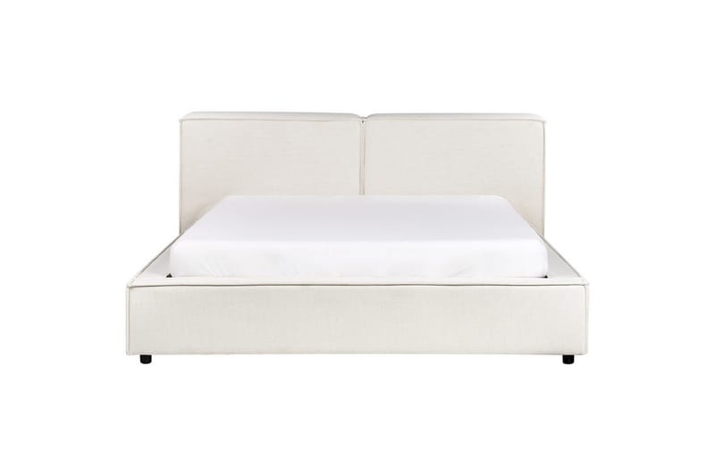 Dubbelsäng Linards med lamellram Vit, 160x200 cm - Vit, 160x200 cm - Möbler - Säng - Sängram & sängstomme