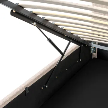 Dubbelsäng Massognes 180x200 cm - Beige - Möbler - Säng - Sängram & sängstomme
