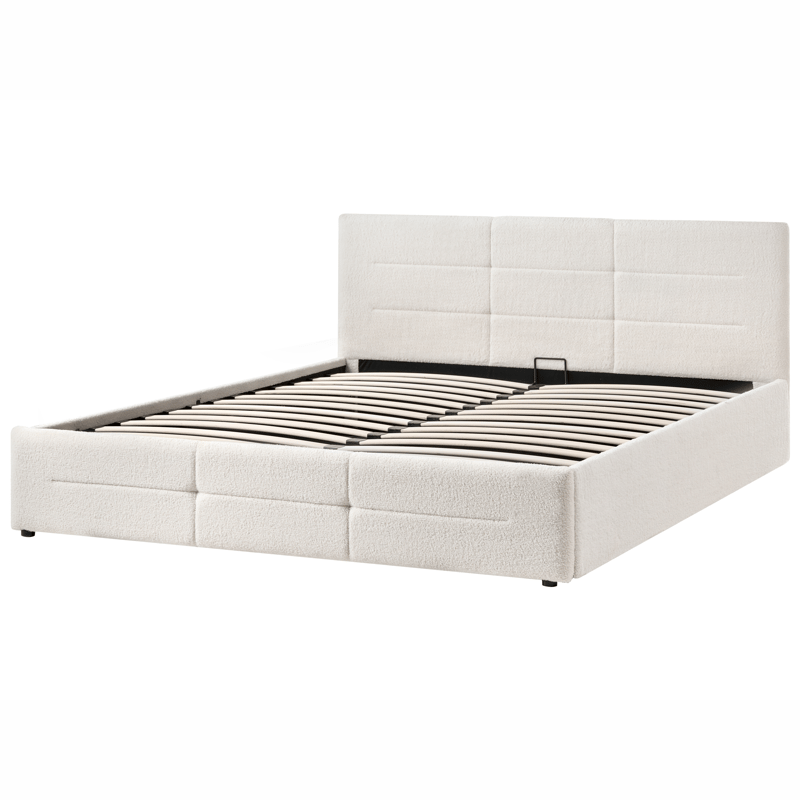 Dubbelsäng Massognes 180x200 cm - Off-White - Möbler - Säng - Sängram & sängstomme