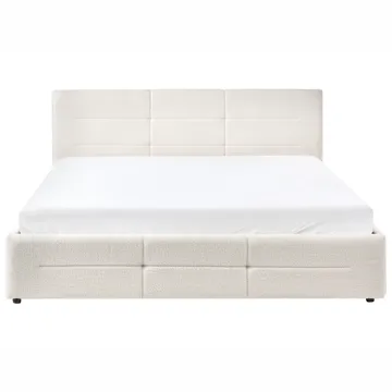Dubbelsäng Massognes 180x200 cm - Off-White - Möbler - Säng - Sängram & sängstomme
