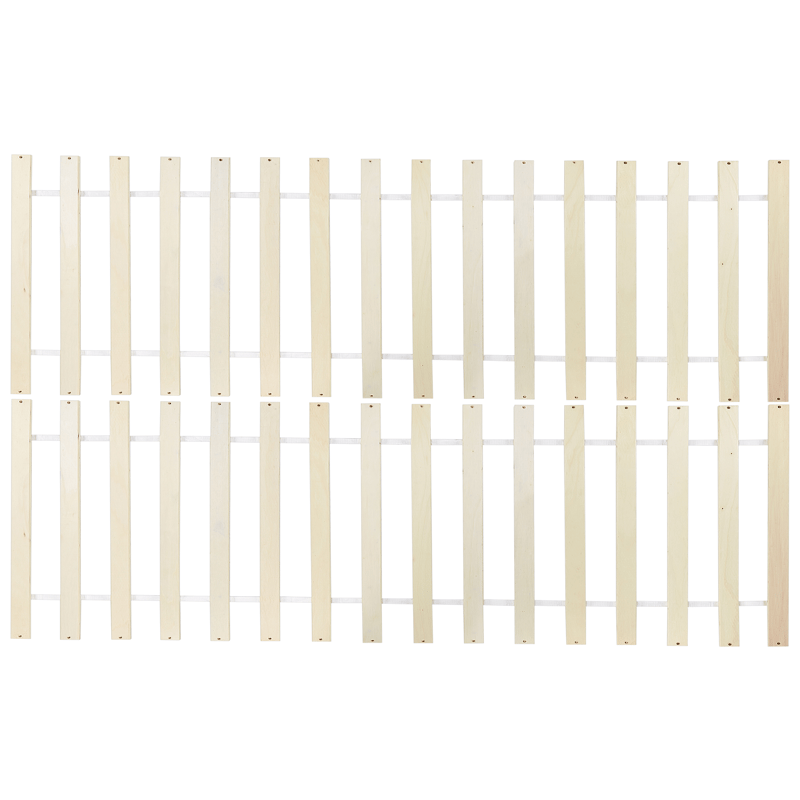 Dubbelsäng med 2 lådor Olendon 120x200 - Brun - Möbler - Säng - Sängram & sängstomme
