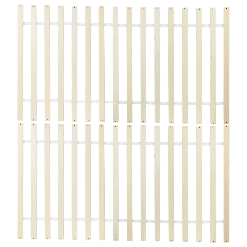 Dubbelsäng med 2 lådor Olendon 180x200 - Brun - Möbler - Säng - Sängram & sängstomme