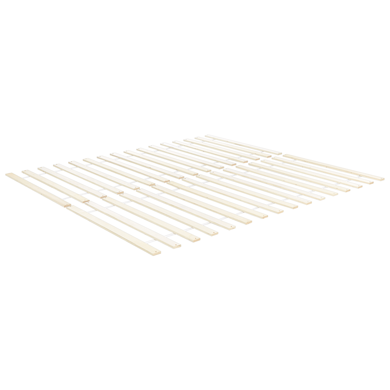 Dubbelsäng med 4 lådor Olendon 180x200 - Brun - Möbler - Säng - Sängram & sängstomme