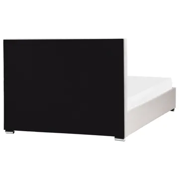 Dubbelsäng med förvaring Rouen 140x200 cm - Ljusbeige - Möbler - Säng - Sängram & sängstomme