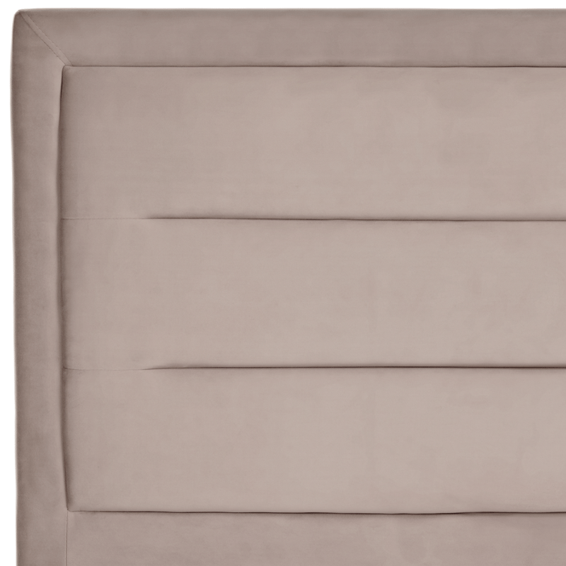 Dubbelsäng med lamellram Rouen 140x200 cm - Taupe - Möbler - Säng - Sängram & sängstomme