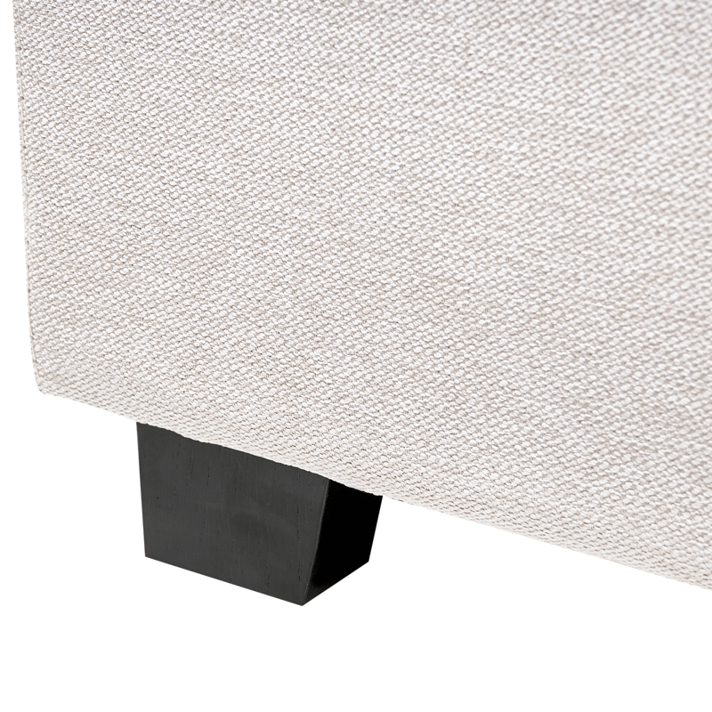 Dubbelsäng med lamellram Rouen 180x200 cm - Ljusbeige - Möbler - Säng - Sängram & sängstomme