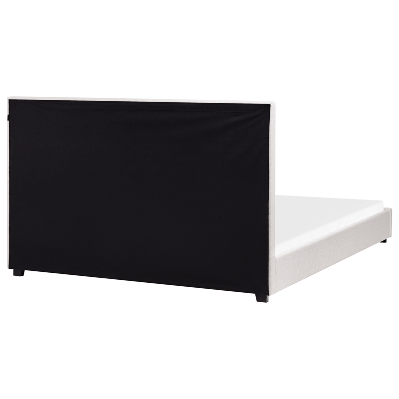 Dubbelsäng med lamellram Rouen 180x200 cm - Ljusbeige - Möbler - Säng - Sängram & sängstomme