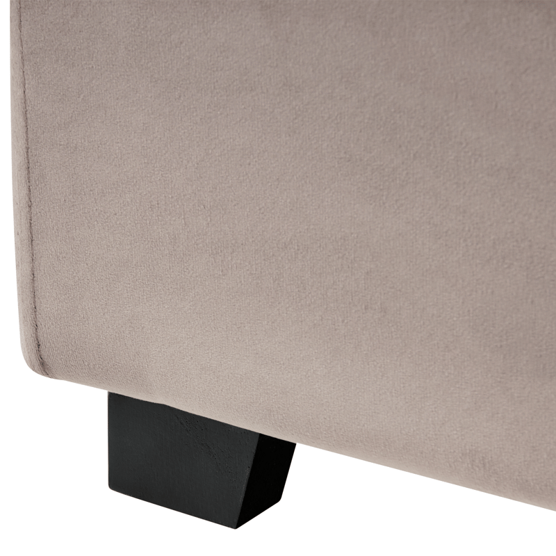 Dubbelsäng med lamellram Rouen 180x200 cm - Taupe - Möbler - Säng - Sängram & sängstomme