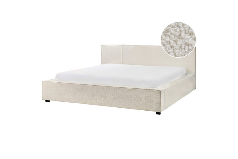 Dubbelsäng Mirande med lamellram Vit, 180x200 cm - Vit, 180x200 cm - Möbler - Säng - Sängram & sängstomme