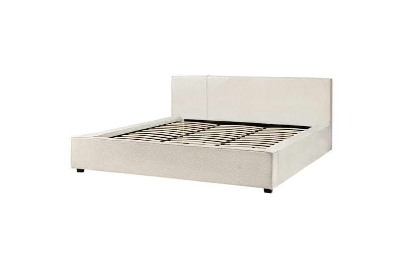 Dubbelsäng Mirande med lamellram Vit, 180x200 cm - Vit, 180x200 cm - Möbler - Säng - Sängram & sängstomme