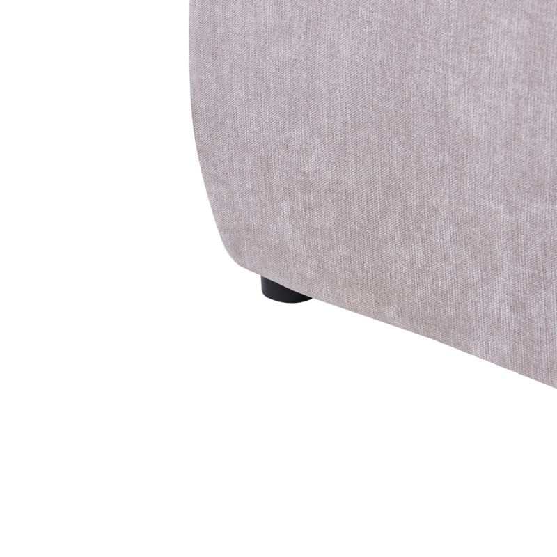 Dubbelsäng Mouzon 140x200 cm - Taupe - Möbler - Säng - Sängram & sängstomme