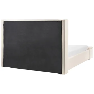 Dubbelsäng Noyers 160x200 cm - Off-White - Möbler - Säng - Sängram & sängstomme