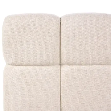 Dubbelsäng Noyon 160x200 cm - Ljusbeige - Möbler - Säng - Sängram & sängstomme