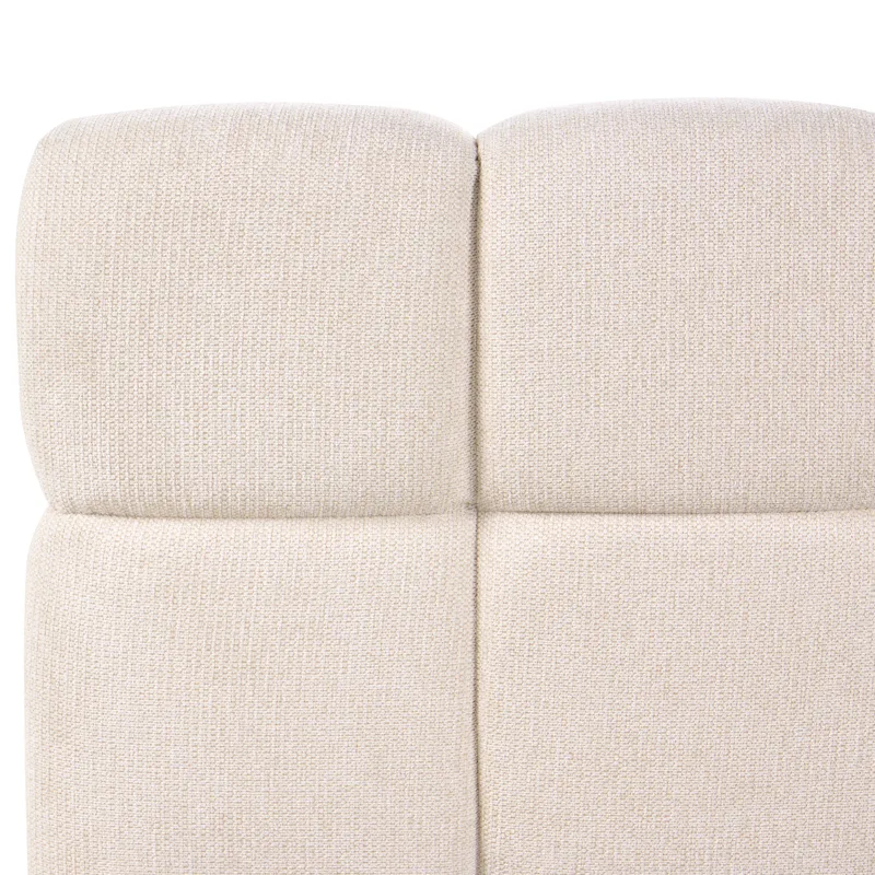 Dubbelsäng Noyon 180x200 cm - Ljusbeige - Möbler - Säng - Sängram & sängstomme