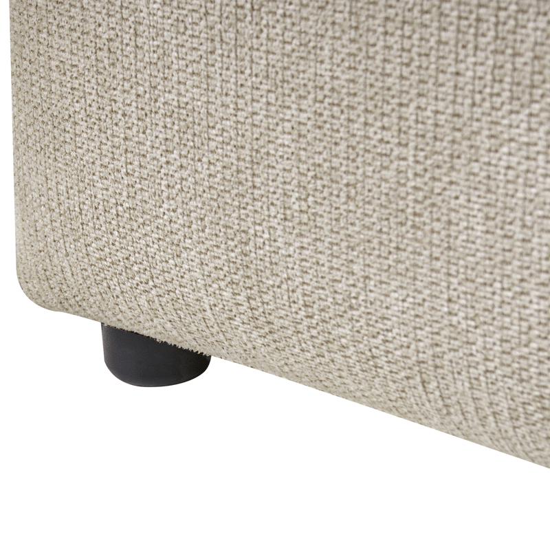Dubbelsäng Noyon 180x200 cm - Taupe - Möbler - Säng - Sängram & sängstomme