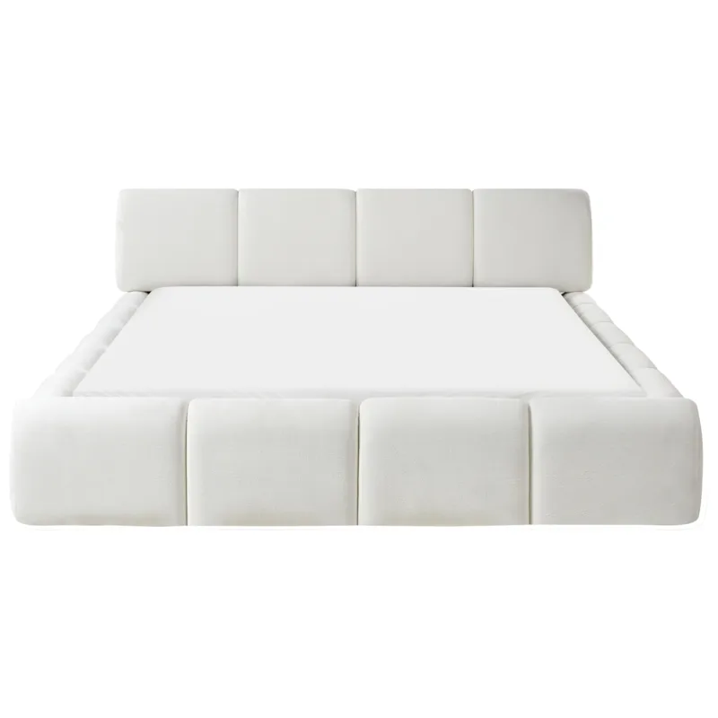 Dubbelsäng Orville 160x200 cm - Off-White - Möbler - Säng - Sängram & sängstomme