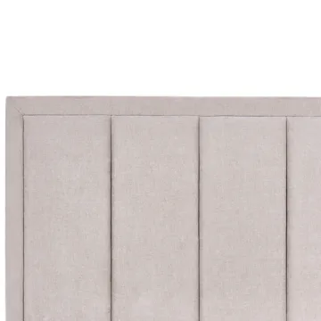 Dubbelsäng Quiberon 140x200 cm - Taupe - Möbler - Säng - Sängram & sängstomme